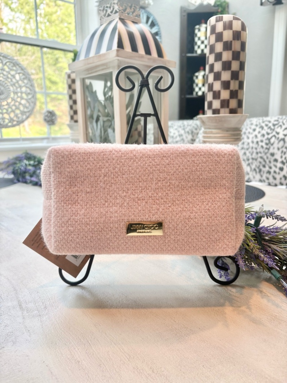 Jimmy Choo Makeup Pouch🩷NWT🩷
